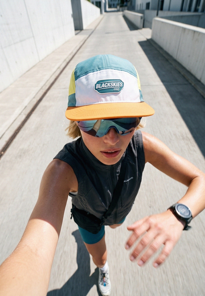Pro Aero Running Cap Coastal Mirage