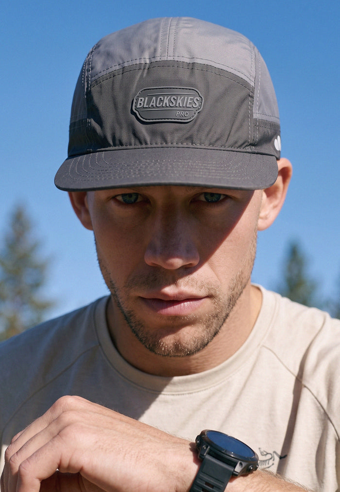 Pro Aero Running Cap Graphite Flow