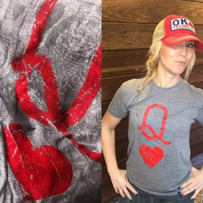 Queen of Hearts Tee