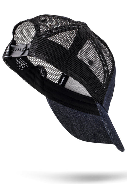 Blackskies-Razor-Trucker-Cap-Denim-Black-Baseball-Hat-Snap-Back-Visor