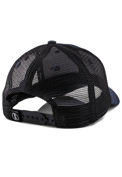 Blackskies-Razor-Trucker-Cap-Denim-Black-Baseball-Hat-Snap-Back-Logo-Detail