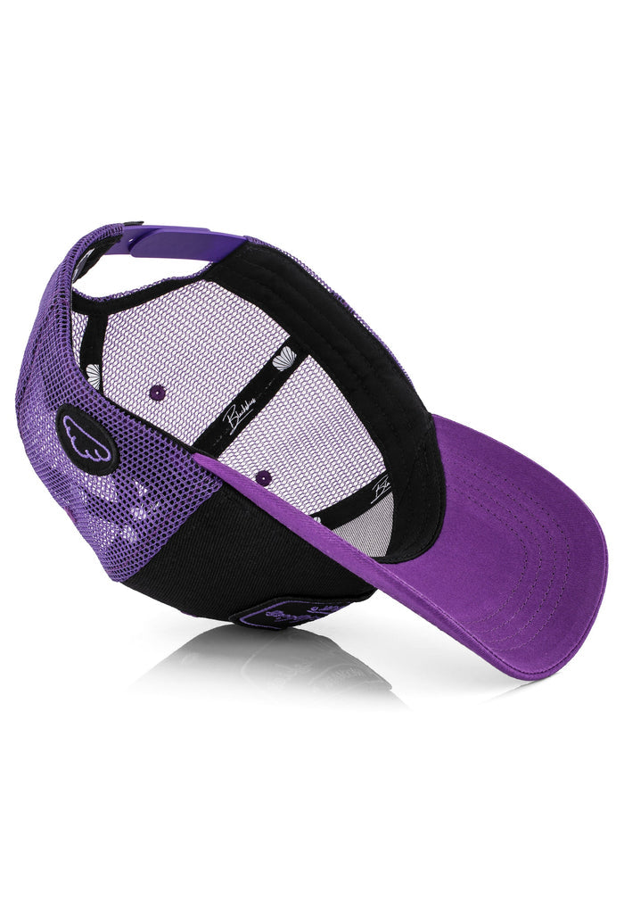Blackskies-Race-Baseball-Cap-Trucker-Mesh-Mens-Womens-Lilac-Black-1