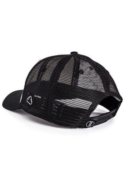 Blackskies-Razor-Baseball-Hat-White-Black-Black-Snapback-Trucker-Mesh-Back-Snap