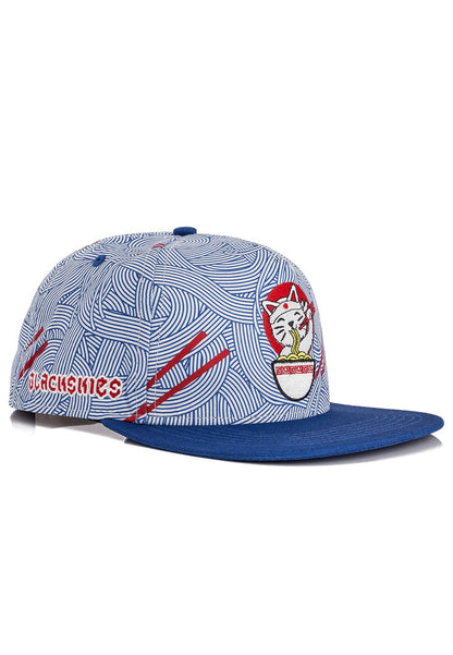 BS-CAP-068-Blackskies-Ramen-Snapback-Cap-Japan-Noodles-Cat-Blue-Side