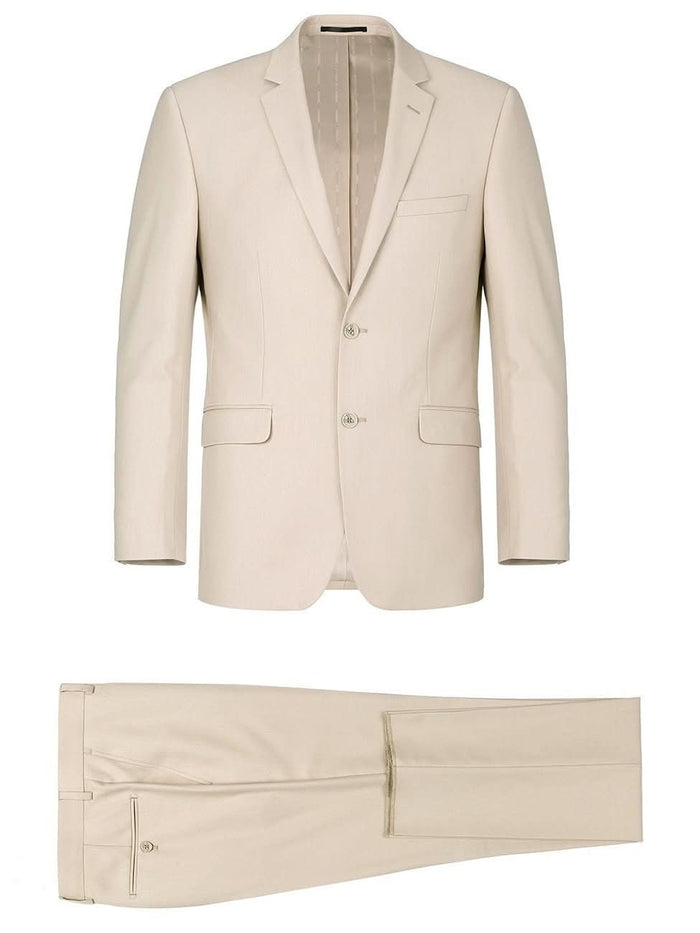 Men's 2-Piece Single Breasted Notch Lapel Suit - The Suit Depot