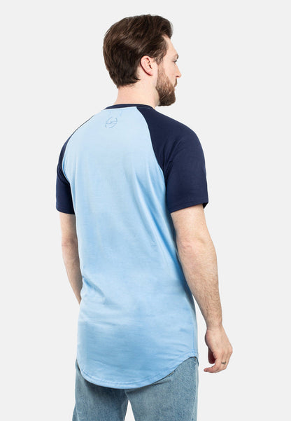 Blackskies-Round-Longline-Baseball-Short-Sleeve-T-Shirt-Sky-Blue-Navy-Blue-Back-2