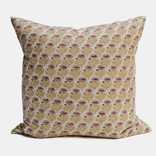 Rumi Plum Square Pillow