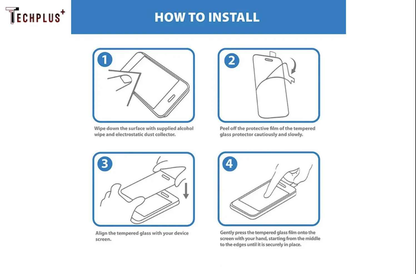 Samsung Galaxy S24 Ultra clear tempered glass screen protector with 9H hardness, providing durable protection for the device screen.