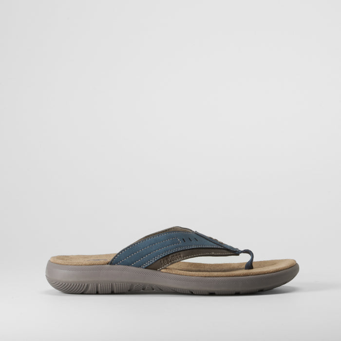 Sandalia de dedo Shock Absorber azul COMFEET