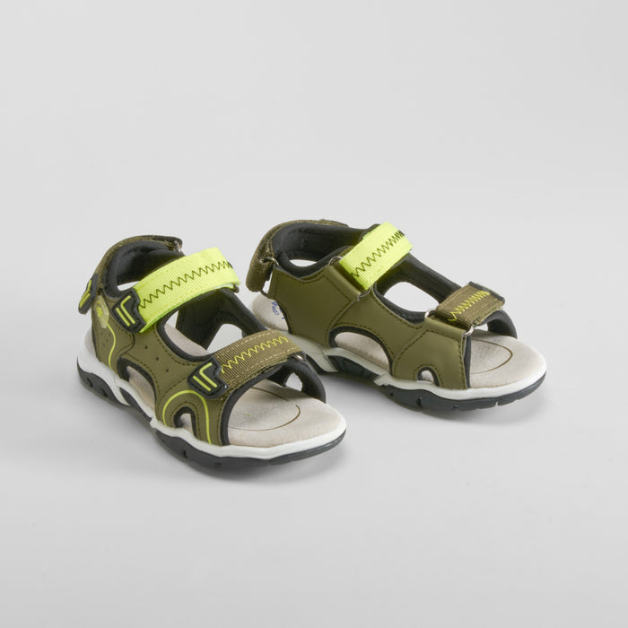 Sandalia deportiva infantil verde COMFEET
