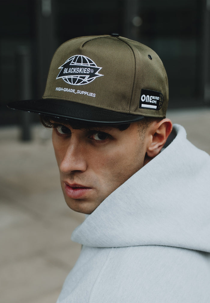 Blackskies-Savage-Shield-Snapback-Cap-Model-3