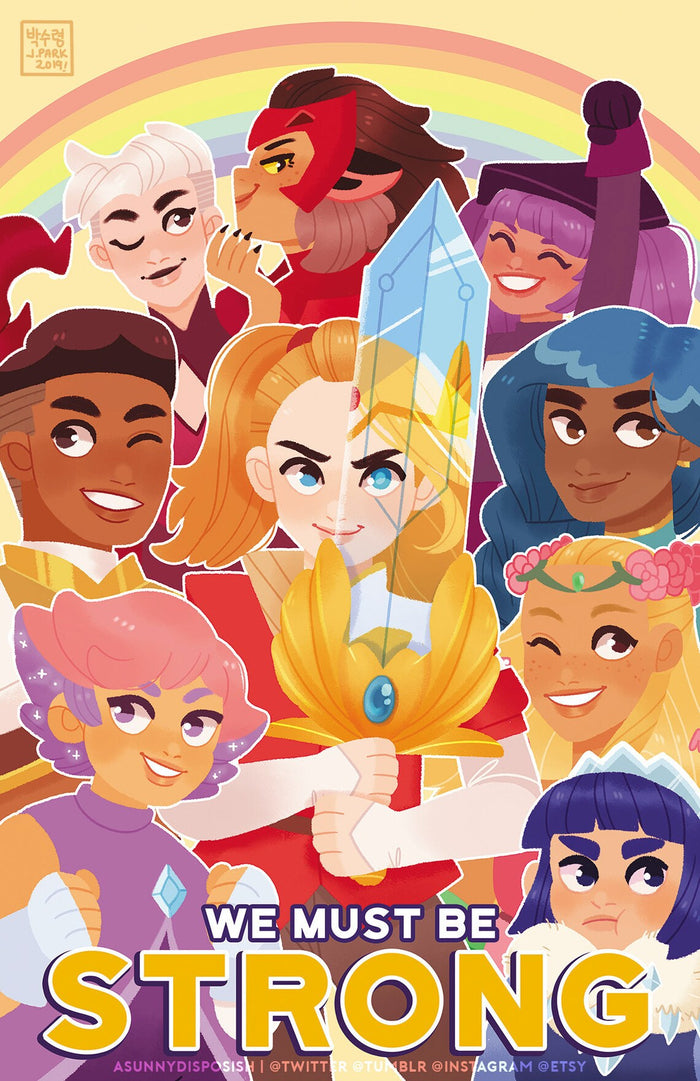 She-Ra We Must Be Strong Print