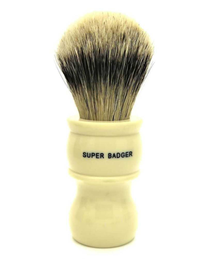 Simpson Super Badger Silvertip Shaving Brush with handle