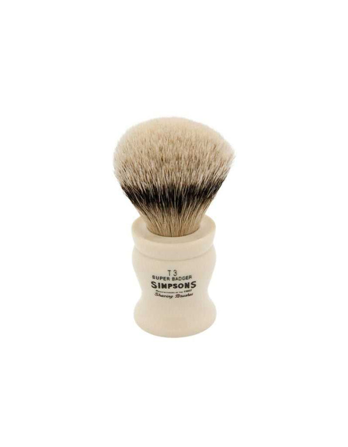 Simpson Tulip 3 Super Badger Shaving Brush with dense bristles