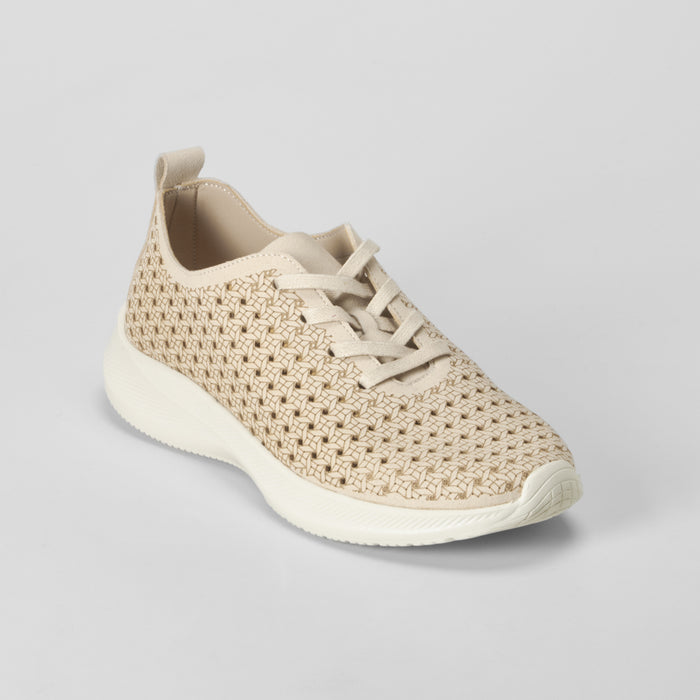 Sneaker confort perfos beige COMFEET