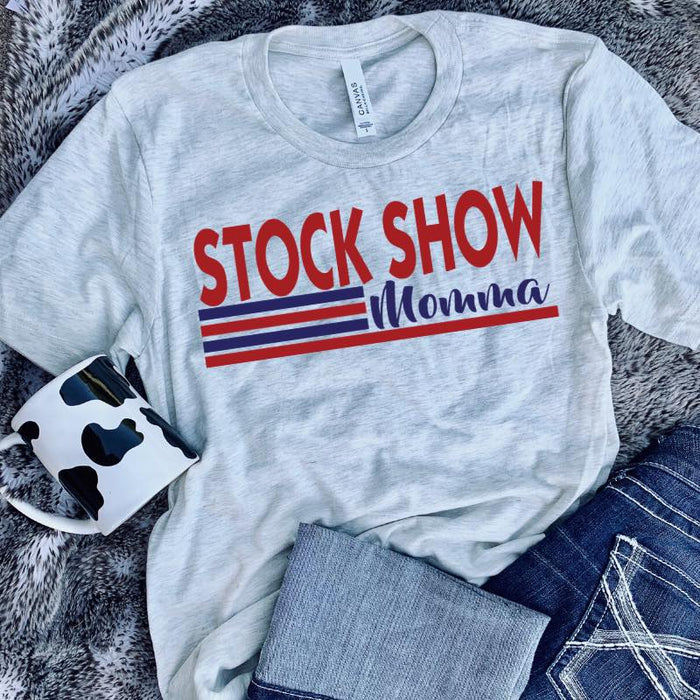 Stock Show Momma Tee