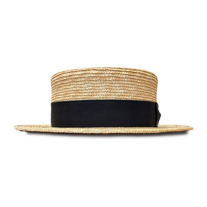 Straw Boater Hat