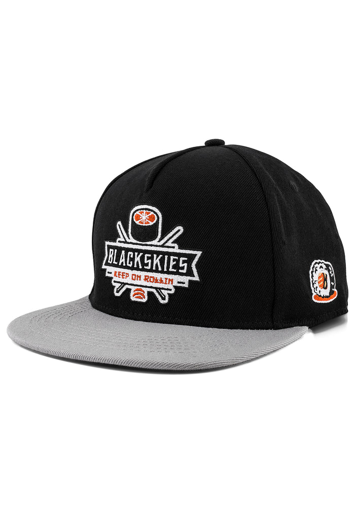 Blackskies Sushi Time Snapback Cap Maki California Food Hat Baseball Cap Japan