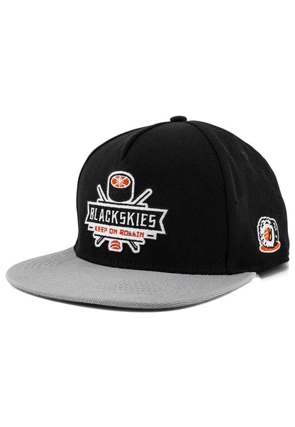 Blackskies Sushi Time Snapback Cap Maki California Food Hat Baseball Cap Japan