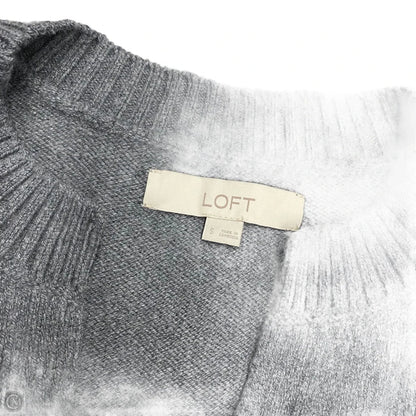 Sweater By Loft In Grey, Size: S