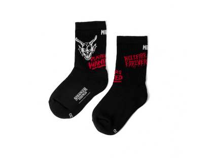 SX5416-008 | HELLFIRE SOCKS KID | BLACK