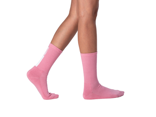 SX7472-608 | STRIPE LOGO SOCKS