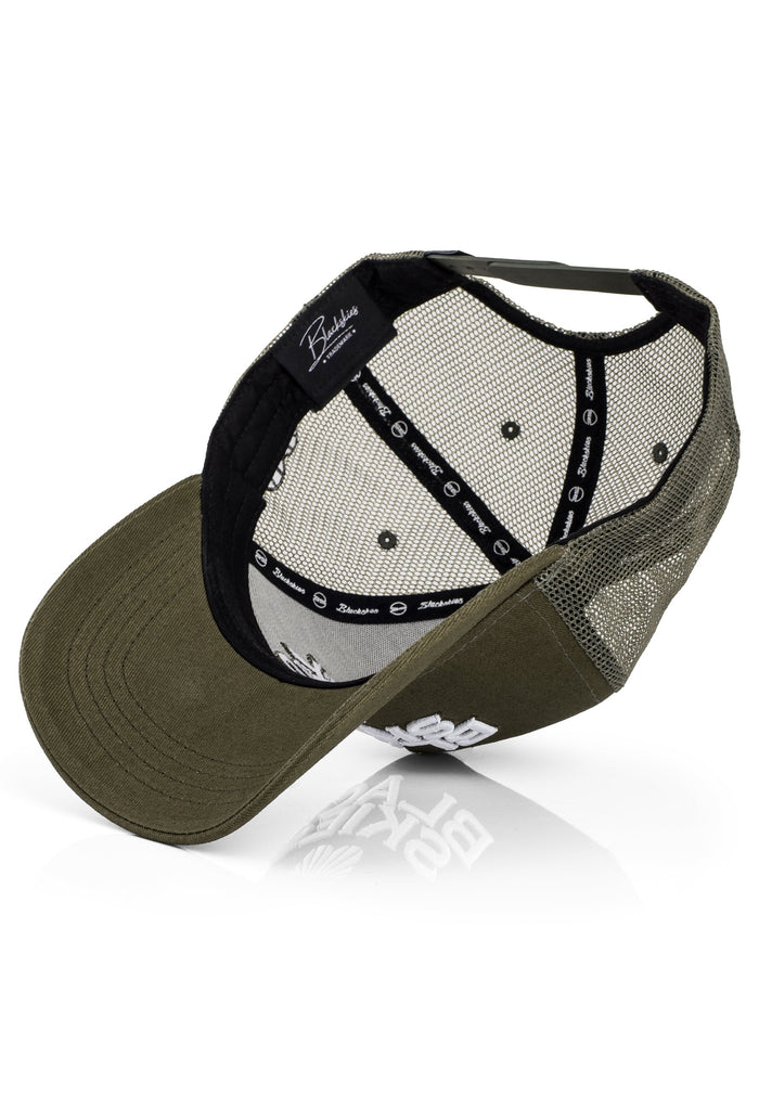 Blackskies-Team-Baseball-Cap-Olive-White-1