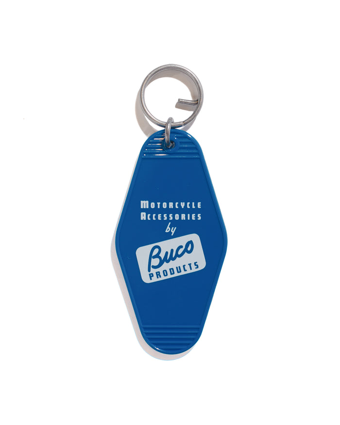 lost & found The Real McCoy's The Real McCoy's BA24103 Buco Motel Key Ring Blue