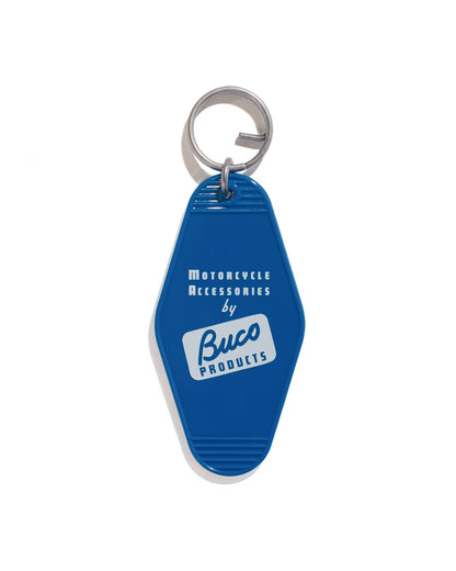 lost & found The Real McCoy's The Real McCoy's BA24103 Buco Motel Key Ring Blue