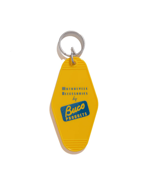 lost & found The Real McCoy's The Real McCoy’s BA24103 Buco Motel Key Ring Yellow