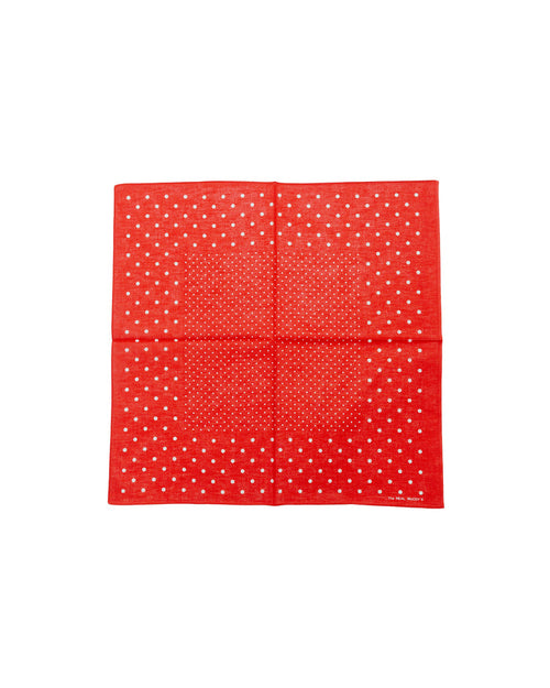 lost & found The Real McCoy's The Real McCoy's MA22015 Bandana 'Dot' Red