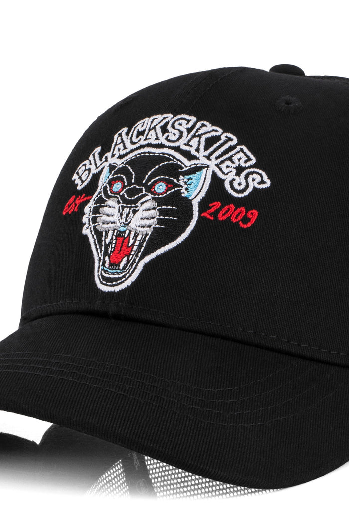 Blackskies-Traditional-Tattoo-Trucker-Cap-Panther-Triple-Black-4