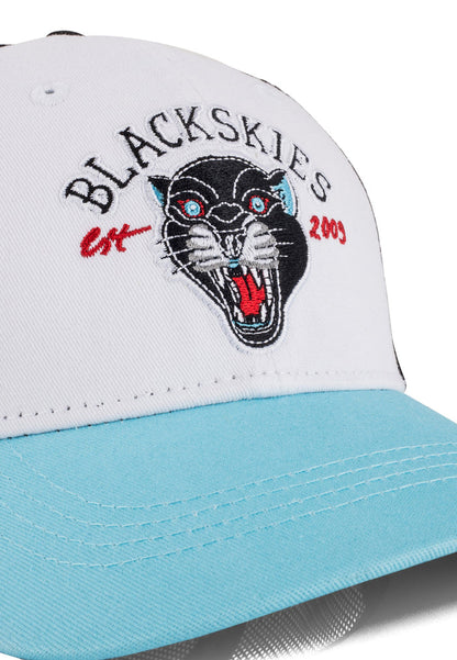 Blackskies-Traditional-Tattoo-Trucker-Cap-Panther-White-Black-Blue-4