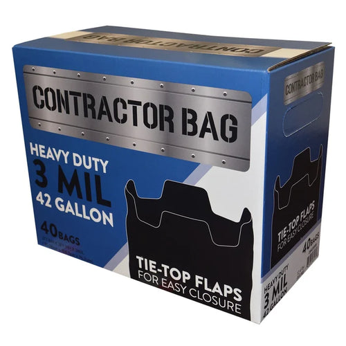 TRASHBAG/ Heavy Duty/ 32"X50"/ 3MIL/ 40 CT/ ITEM # CB4230XK