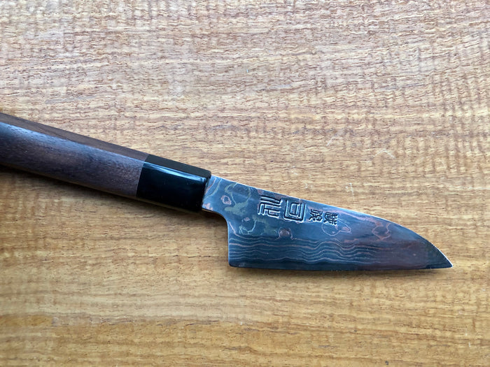 Tsukasa Hinoura Rainbow Damascus 100mm petty