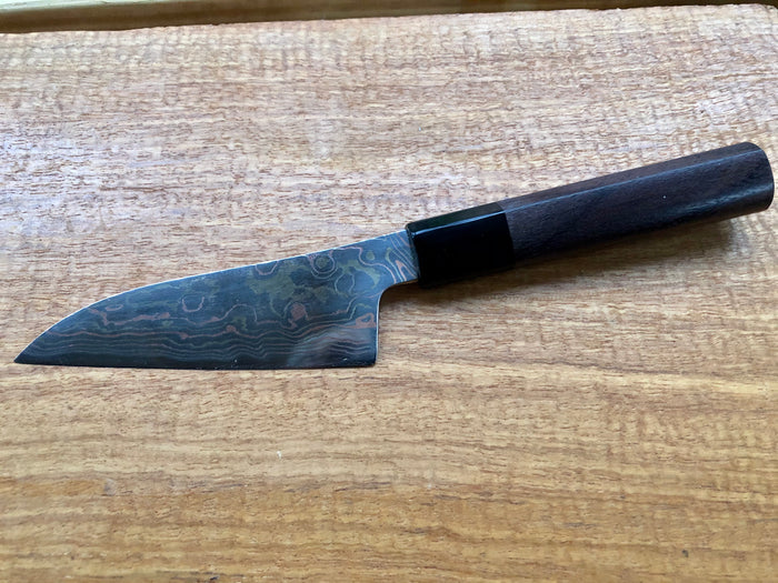 Tsukasa Hinoura Rainbow Damascus 100mm petty
