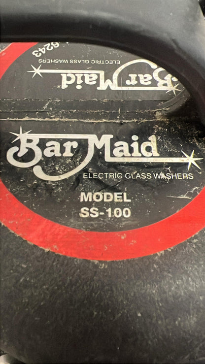 Used Bar Maid SS-100 Submersible Electric Glass Washer - 115V - RL