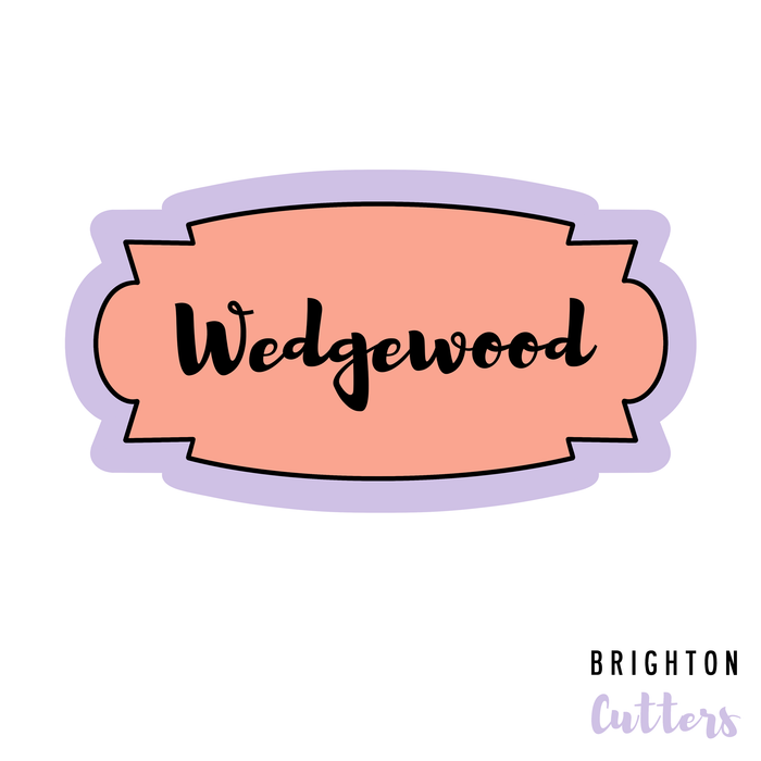 Wedgewood Plaque Cookie Cutter