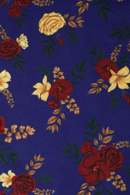 Billie Winter Floral Flared Dress