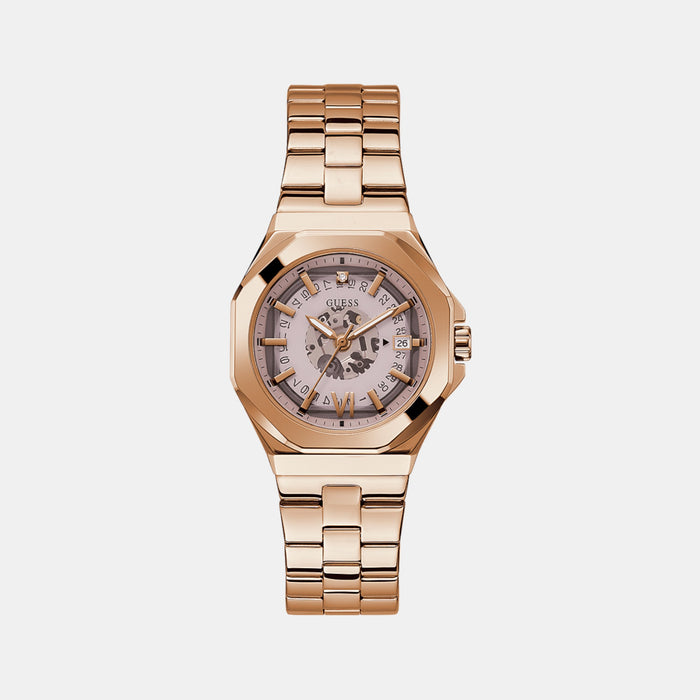 Female Analog Stainless Steel Watch GW0551L3