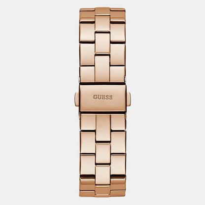 Women Quartz Beige Dial Analog Stainless Steel Watch GW0551L3
