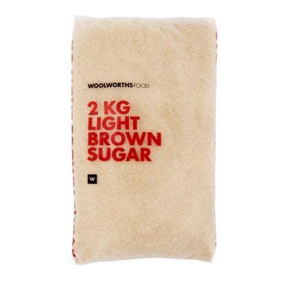 WW Light Brown Sugar (2 Kg) from South Africa - AubergineFoods.com