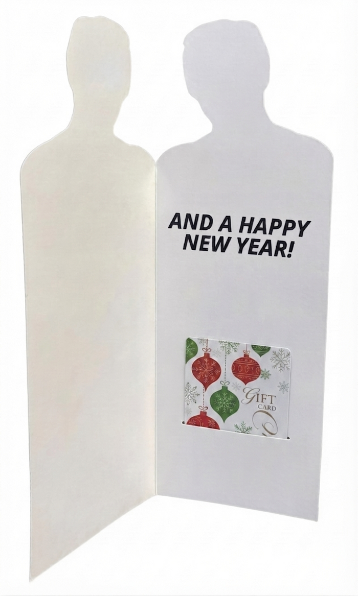 Ya Filthy Animal Holiday Season Gift Card / Money Holder Greeting Card