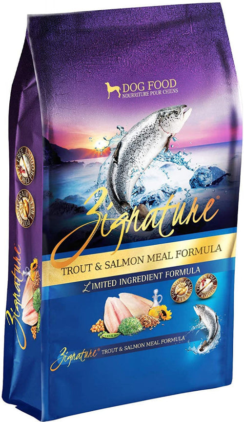 Zignature Trout & Salmon Meal Formula Dry Dog Food
